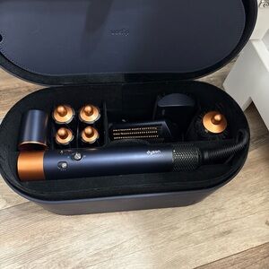 Dyson Hair Tool Set in Midnight and Bronze